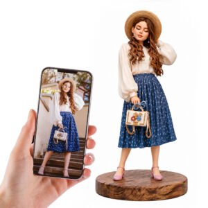 Small Custom 3D Figurine (2-5 inch) - Affordable Personalized Miniature from Photo