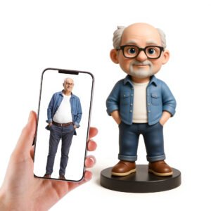 Custom Character Figurine - Personalized 3D Printed Statue from Your Photo